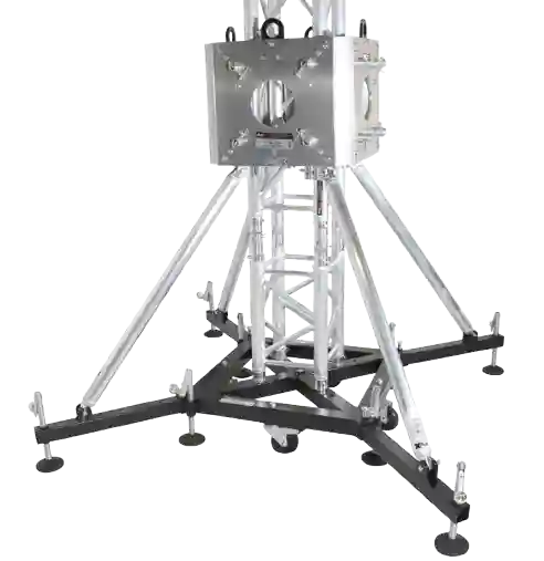 Sistema de soporte de suelo para pantallas LED