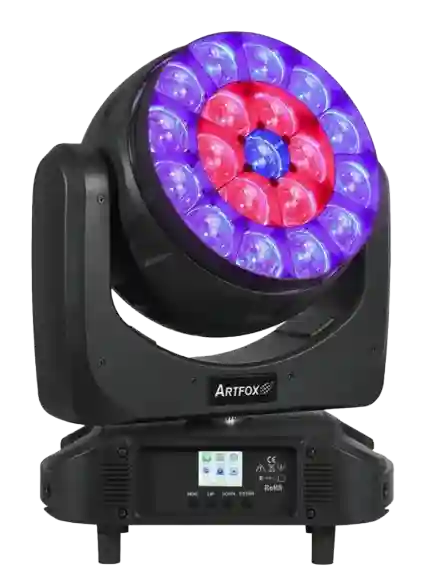 Cabeza móvil wash Artfox BeamWash19EX